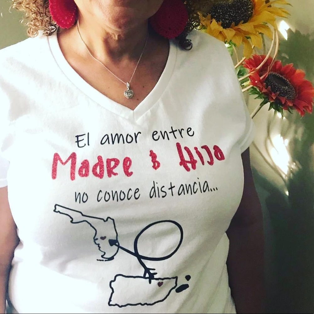 Puerto Rico and Florida mother and daughter shirt!